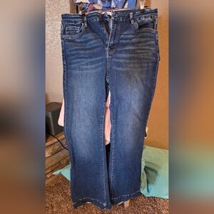 Flying Monkey Dark Blue Boot Cut Jeans